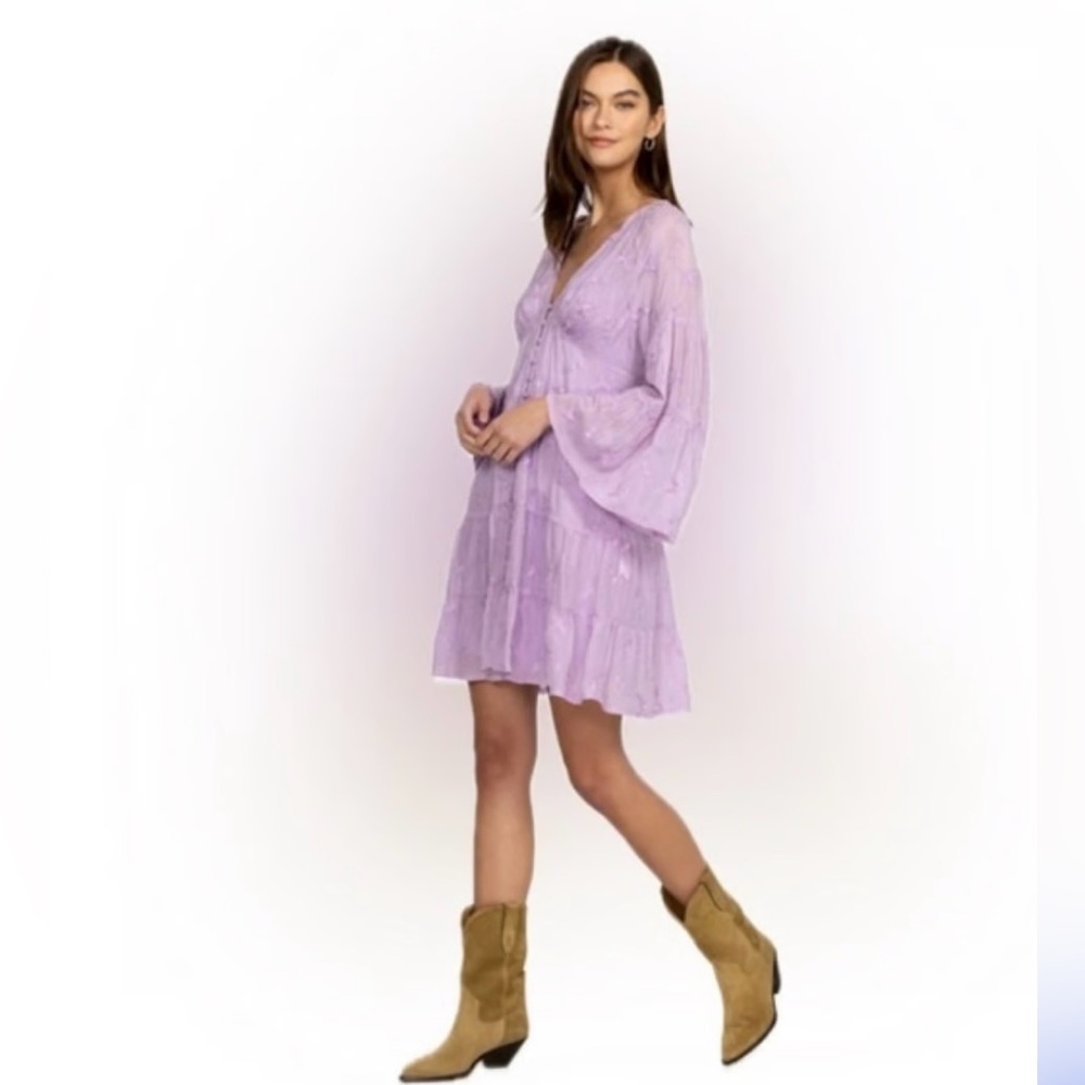 Johnny Was Phoenix Boho Flow Dress XL